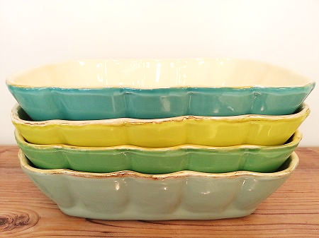 Grün und Form Keramik Auflaufformen groß Farbübersicht