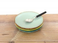 Grün und Form Keramik Dessert Teller / Untertassen Teller aqua