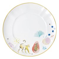Rice Everyday Magic Porzellan Dinner Plate mit Monkey Print