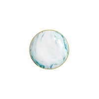 Rice Porzellan Dipp Schale Marble-Print Jade