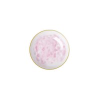 Rice Porzellan Dipp Schale Glaze-Print Bubblegum-Pink