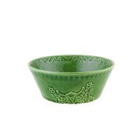 portugiesische Keramik Schale grün
