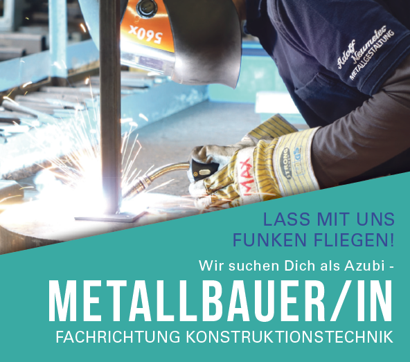 Ausbildung als Metallbauer/in Fachrichtung Konstruktionstechnik