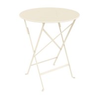 Fermob Floreal Tisch D60 cm Latte Beige