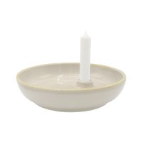 Gr&uuml;n und Form Kerzenteller kieselgrau