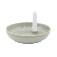 Gr&uuml;n und Form Kerzenteller oliv