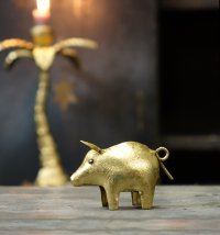 Metall Schwein mini von Pape