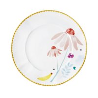 Rice Porzellan Cake & Lunch Plate Pink Chamomile