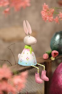 Pape Metall Hase Sally als Kantenhocker